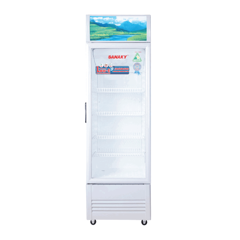 Tủ mát Sanaky inverter 308 lít VH-308K3L 1 cánh, dàn nhôm